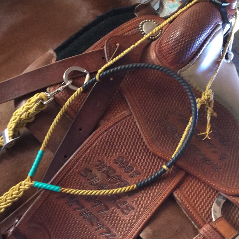 Artisan repurposed horse tack prototype art western project equestrian cowgirl - Picture 4 of 14
